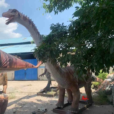 Modello Diplodocus del parco divertimenti di dinosauri animatronic realistico