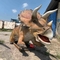 Jurassic World Dinosaur Theme Mostre Modello realistico di triceratopo di dinosauro animatronico