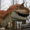 Attrezzatura del parco a tema Statua di Carnotaurus modello di dinosauro Animatronic realistico
