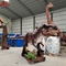 Modello di tirannosauro del parco a tema dei dinosauri realistici di Jurassic Park per la mostra