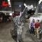 Controllo manuale Zebra animatronica realistica disponibile su misura