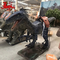 Dinosauro animatronico realistico di alta qualità Escape Room Testa di dinosauro Raptor decorativo a parete