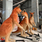 Canguro di animali Animatronic realistici da 1,8 m per parco a tema