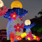 Meravigliosa lanterna personalizzata per il festival cinese impermeabile per il nuovo anno