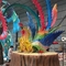 Il tempo rinforza gli animali Animatronic realistici Phoenix animale mitica cinese