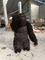 Gorilla animale di Fursuit del vestito di vestito di Halloween della peluche dalla mascotte realistica adulta simile a pelliccia dei costumi