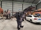 Costume Animatronic realistico del dinosauro di T-Rex di simulazione adulta
