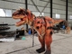 Modello del costume del dinosauro della gamba nascosto Carnotaurus adulto
