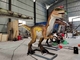 Decorazione a grandezza naturale del dinosauro di simulazione dell'attrezzatura elettrica del dinosauro del parco dell'acqua