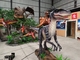 Live Show Animatronic Dinosaur Ride per la guida dei bambini
