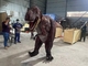 Personalizzazione in grandezza naturale Costume di dinosauro realistico per la sala giochi