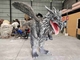 Costume di dinosauro artificiale interattivo realistico personalizzato per il parco di divertimenti all'aria aperta