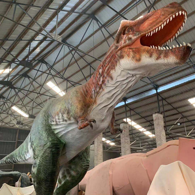 Grande realistico dinosauro Animatronic T Rex Dinosaur statua e parco giochi