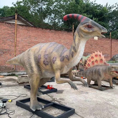 Dinosauro Animatronic realistico in silicone Jurassic Park Certificazione FCC