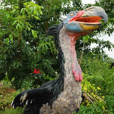 Sunproof Realistico Animali Animatronic Dinornis Modello Adult Age