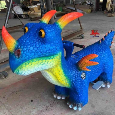 Guadagnare soldi Animatronic Rides, Dino Ride realistico con suono ruggente vivo