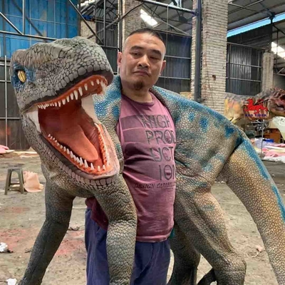 comprare Parchi giochi Marionetta Dino Marionetta di dinosauro a mano per bambini resistente alle intemperie online manufacture
