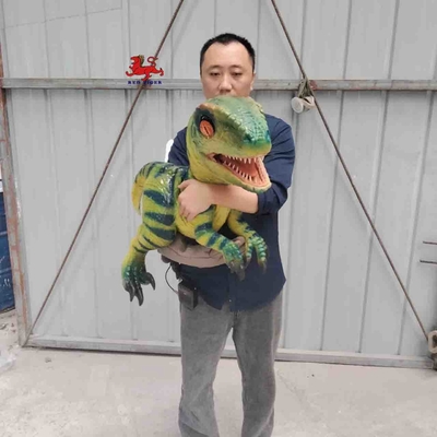 comprare Burattino realistico a grandezza naturale del dinosauro, burattino di mano del Velociraptor di Jurassic Park online manufacture