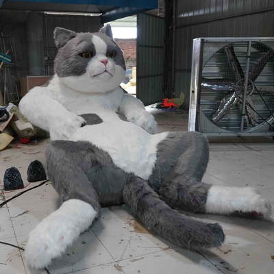comprare Animali Animatronic realistici a grandezza naturale Gatto parlante interattivo personalizzato da 200 W online manufacture