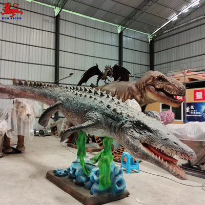 comprare Creature oceaniche animatronic modello realistico fatto a mano con movimento e suono online manufacture