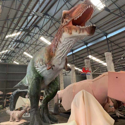 Dinosauro Animatronic realistico T Rex del parco a tema con personalizzazione suono/del movimento