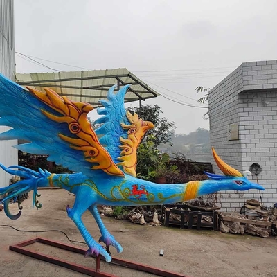 Creature mitiche cinesi Handcrafted elettroniche Luan Niao di Animatronics a grandezza naturale