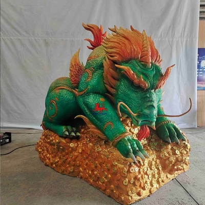 comprare Le creature mitologiche cinesi degli animali a grandezza naturale sani realistici sfidano le truppe online manufacture