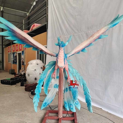 comprare Uccello verde delle creature antiche cinesi Animatronic realistiche personalizzabili degli animali online manufacture