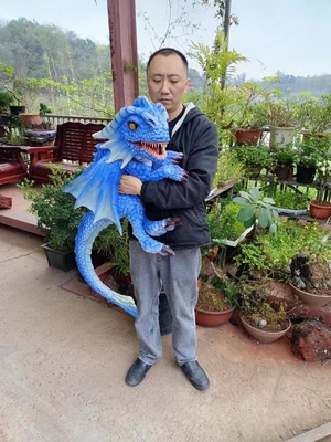 comprare Bambini Attraente Spugna di Silicone Manuale Di Dinosauro Simulazione Bambino Di Dinosauro Modello Di Puppet online manufacture