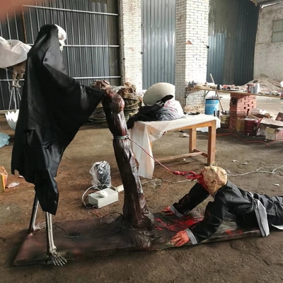 comprare Horror Animated Haunted Halloween Decorazioni Mansion Yard Festa personalizzata in grandezza naturale online manufacture