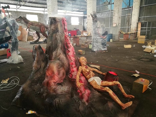 comprare Scatole di legno Imballaggio Casa infestata Decorazioni per Halloween A prova di vento Disponibilità limitata online manufacture