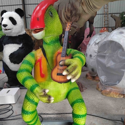 comprare Cartoon Biomimetica Dinosauro Modello Animatronic Dino Band Per Parco a tema online manufacture