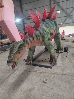 Stegosauro artificiale personalizzato Realistic Dinosaur Animatronic Model Remote Control