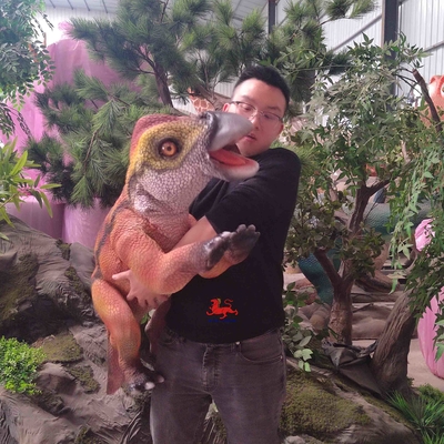comprare Prodotti per parchi di divertimenti Robotica Animatronics Bambino Realistic Iguanodonte Puppet online manufacture