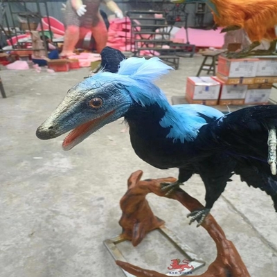 Attrazioni del parco per bambini a misura naturale Modello di dinosauro animatronico naturale