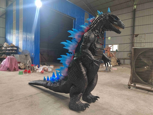 Parco di avventure Parata di carnevale Attraente Costume di Godzilla