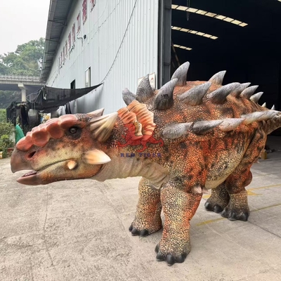 comprare Performance personalizzata Realistic Animatronic Ankylosaurus Dinosauro Double Costume online manufacture