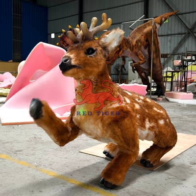Un buon prezzo. Nuovo Realistic Animatronic Remote Control Robot camminante Animali Reni Robot Cane in linea
