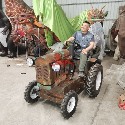 comprare Nuovo Animatroico Trattore Guidabile Parco Divertimenti a Tema online manufacture