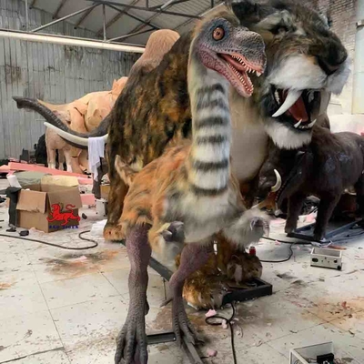 Modello di Limusaurus del parco divertimenti dei dinosauri animatronic realistico realistico