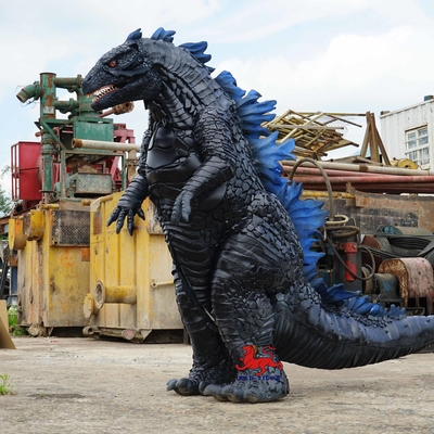 Costume Godzilla Costume da dinosauro realistico Età adulta 110V 220V
