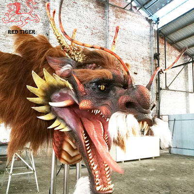 Good price Testa di drago Animatronic montata a parete 1,8 m 12 mesi di garanzia in linea