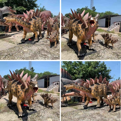 Dinosauro Animatronic realistico a grandezza naturale all'aperto d'impermeabilizzazione per il parco del trampolino