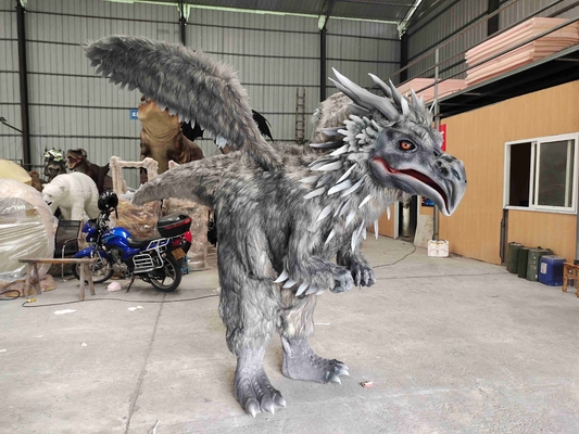 Good price Costume di dinosauro artificiale interattivo realistico personalizzato per il parco di divertimenti all'aria aperta in linea