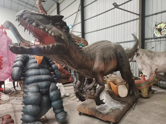 Parco a tema Realistic Animatronic Dinosauro Indoraptor 6 metri di lunghezza
