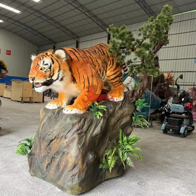 Parco a tema Realistic Animatronic Life Size Tiger Personalizzato