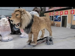 Realistic Animatronic Life Size Lion personalizzato disponibile 12 mesi di garanzia