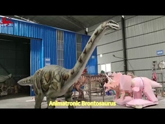Animatronic Realistic Dinosaur Brontosaurus Per attrezzature di intrattenimento