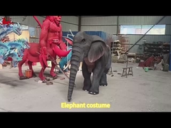 Presentazione Realistic Adult Elephant Animal Double Costume