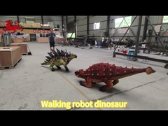 Nuovo Realistic Animatronic Remote Control Robot camminante Dinosauro Stegosauro Cane Robot